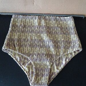 Tori Praver  Women's High-Waisted Swim bottom.